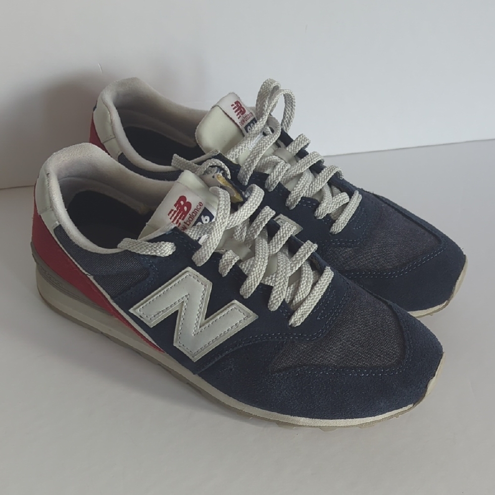 New Balance 996 Men's Blue and Red Sneakers